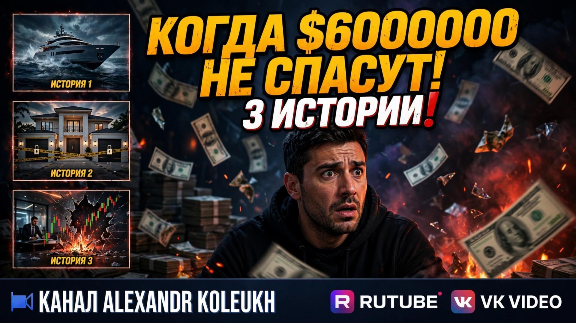 Когда $6 млн не спасут! 3 истории о цене высокомерия!