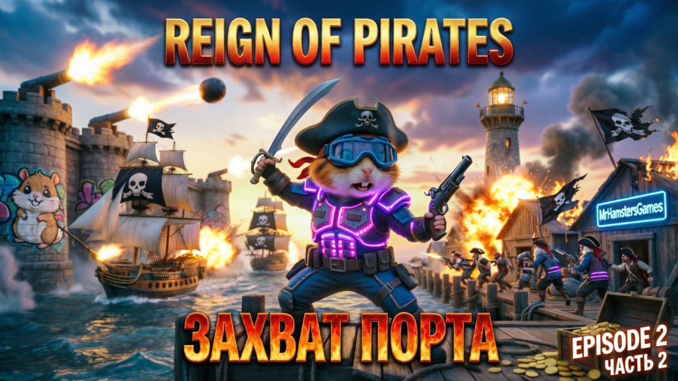 REIGN OF PIRATES | Захват Порта 🏴☠️