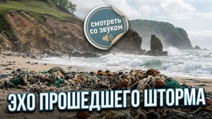Море после шторма: оно живое, и вот доказательство/Эхо прошедшего шторма/