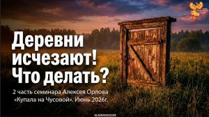 Наши деревни исчезают и что с этим делать?