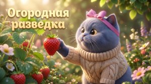 Приключения кошечки Буси: 59 серия. Огородная разведка