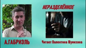 А.Габриэль «Неразделенное.» Читает Валентина Шумихина.