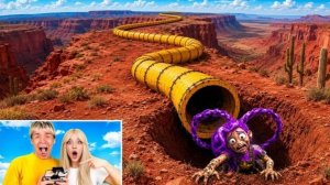 НАШ ДРОН поймал SLIDE EATER VS LILY LOVEBRAIDS В РЕАЛЬНОЙ ЖИЗНИ!