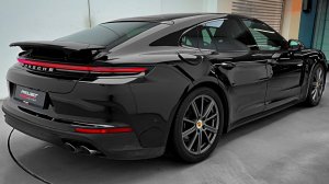 Porsche Panamera Turbo S E-Hybrid 2026 года — звук, детали экстерьера и интерьера