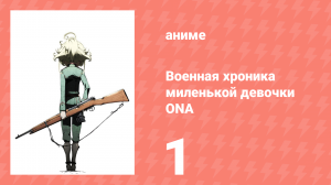 Военная хроника миленькой девочки 1 серия (аниме-сериал, 2017)