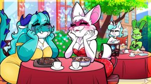 Романтическое свидание Ребёнка Раби, Симона Смока и Саллий Слёрпи┃Poppy Playtime Глава 4┃Комикс Дуб