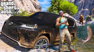ПОЕЗДКА НА РЫБАЛКУ НА LEXUS LX600! ПОПАЛ В ГРЯЗЕВУЮ ЛОВУШКУ НА ЛЕКСУСЕ! - ОТЕЦ И СЫН В GTA 5 🌊ВОТЕР