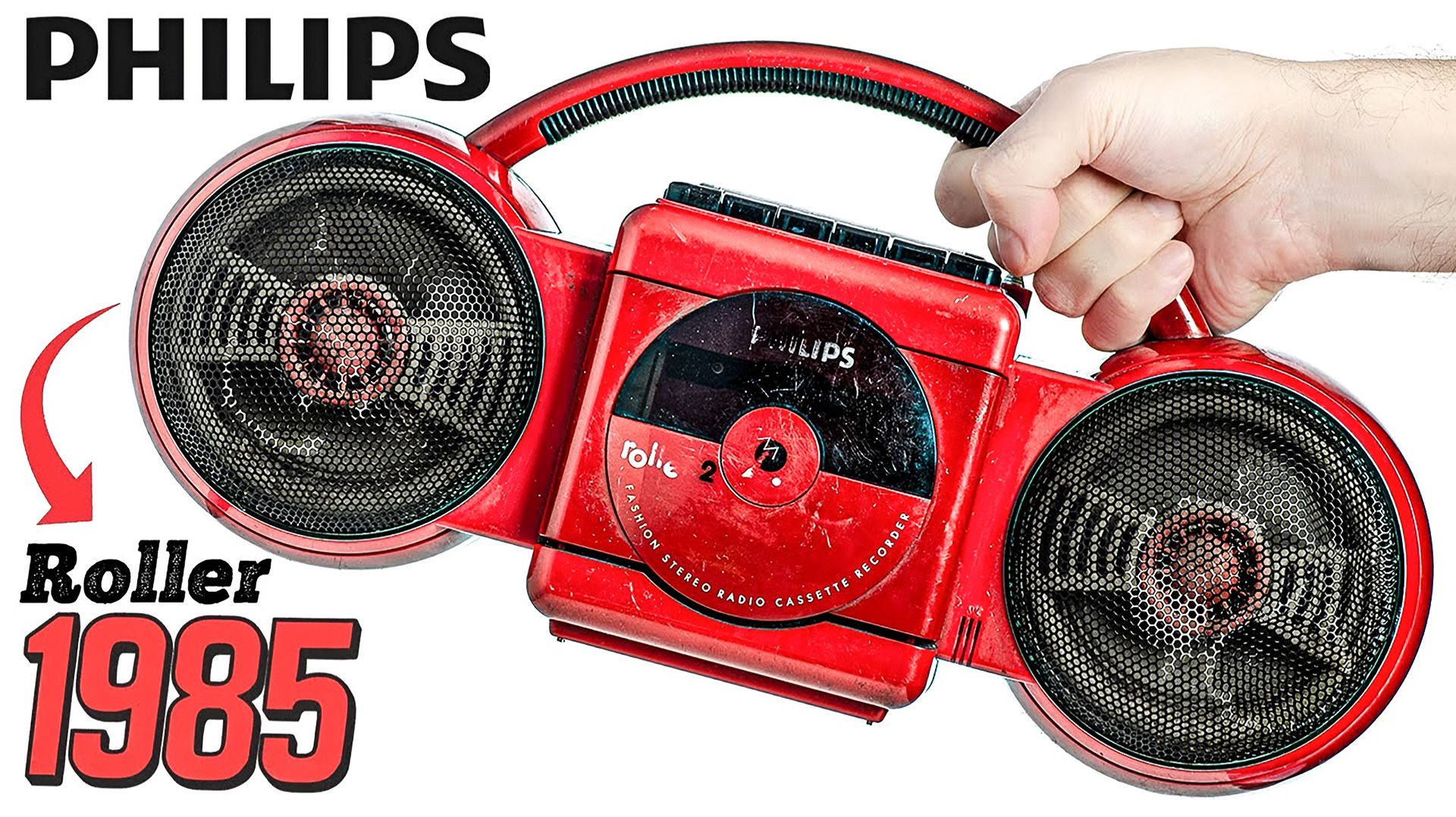 1985 Philips ROLLER 2 RESTORATION & Repair ⚙️ STRANGE tape recorder 80s! смотреть онлайн