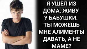 Про сына мужа от первого брака и алименты. Аудио рассказы. Истории из жизни