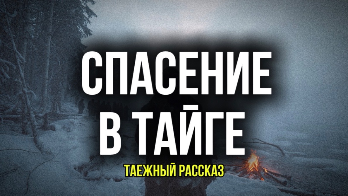 Спасение в тайге | таежные истории