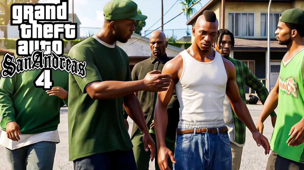 GTA: San Andreas Прохождение - 4.
