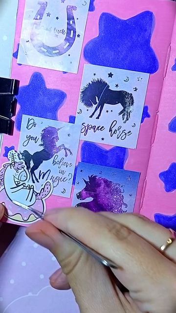 Разворот с единорожками💖🦄✨