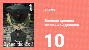 Военная хроника маленькой девочки 10 серия (аниме-сериал, 2017)
