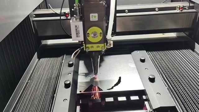 Лазер 1500W 1mm Алюминия - Мишка горы