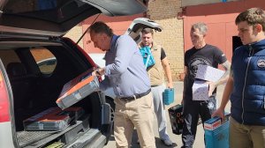 Гуманитарная помощь отправилась от Зарайска.