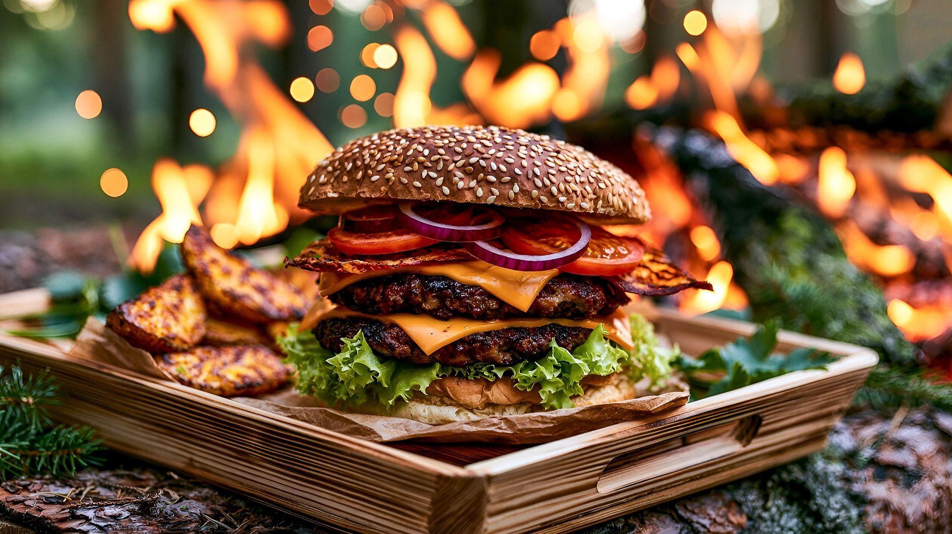 BETTER THAN FAST FOOD 🍔🔥 Double Cheeseburger ASMR