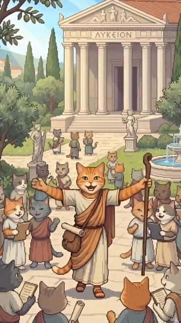 ~ Аристотель ~ История за минуту от Кисы ~