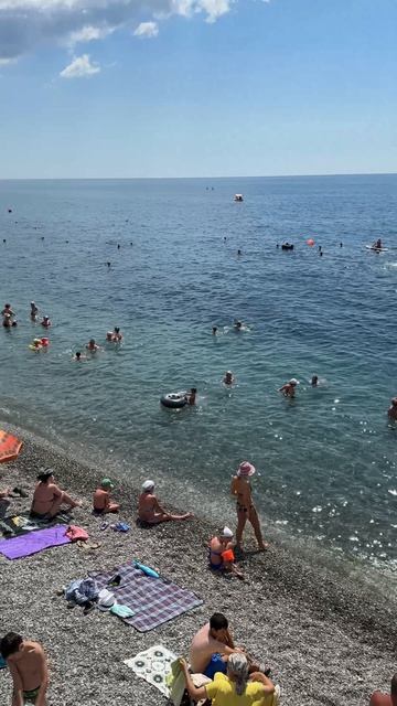 Ялта Крым сегодня. Массандровский пляж #крым #ялта #крым2026