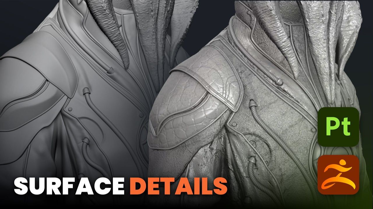 Когда остановиться в ZBrush? Идеальный переход к Substance Painter! смотреть онлайн
