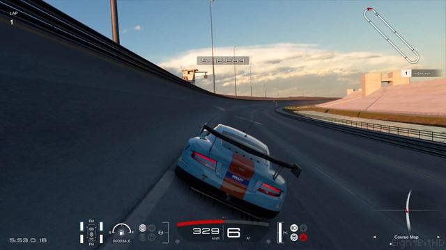 Gran Turismo Sport - Aston Martin DBR9 GT1 2010 - 330 km/h Top Speed смотреть онлайн