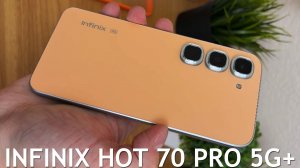 Infinix Hot 70 Pro 5G+ первый обзор на русском