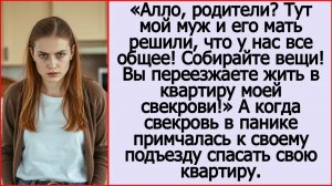 Истории из жизни. Алло, родители? Мой муж и его мать решили, что у нас все общее!  Жизненные истории