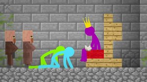 Жители деревни — Анимация против Minecraft Shorts, эпизод. 9