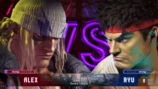 Street Fighter 6 - Алекс vs Рю смотреть онлайн