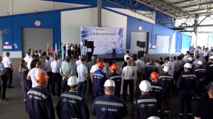 Кондратьев наградил лучших работников Абинского электрометаллургического завода