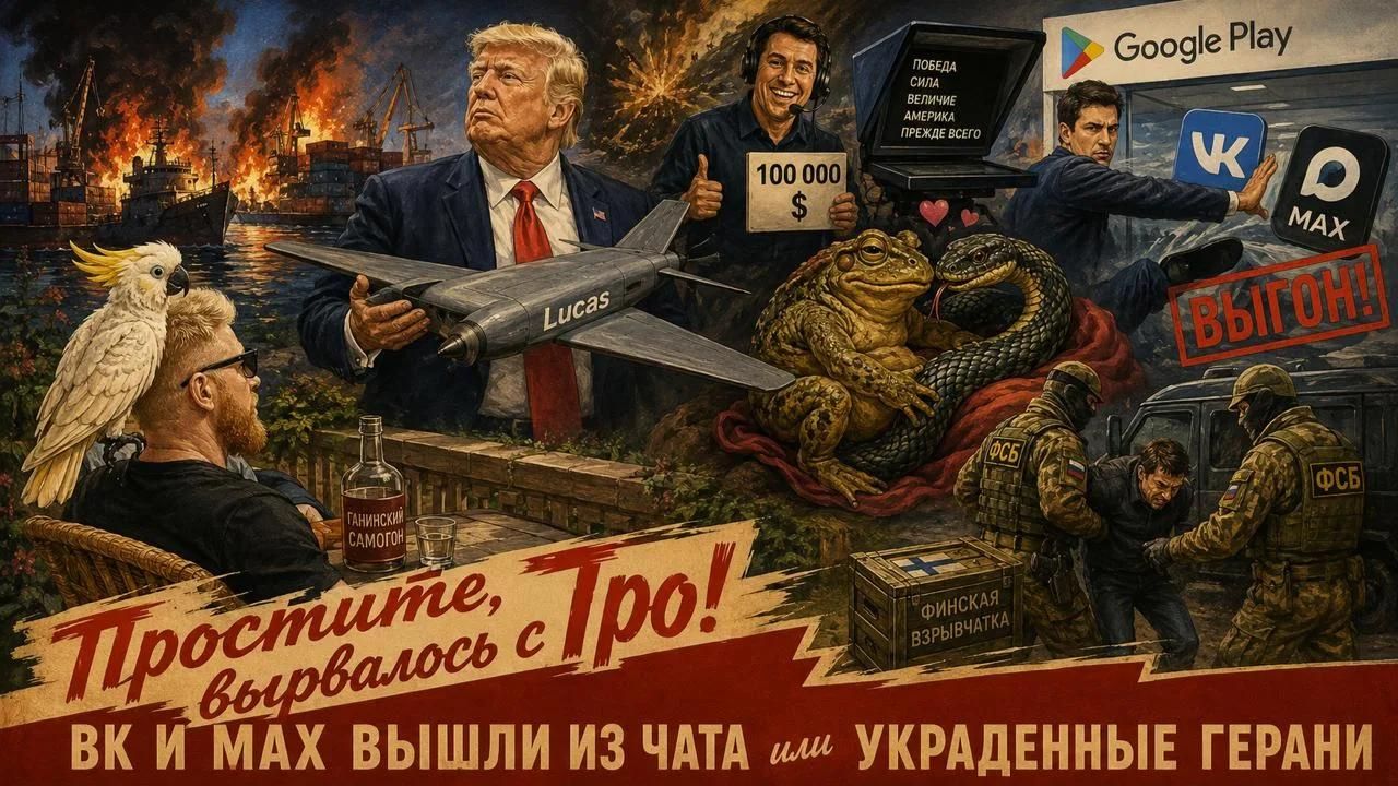 "Простите, вырвалось!"№468| Про цифровой геноцид и свободу слова, суверенитет и РФ, про порты Одессы смотреть онлайн