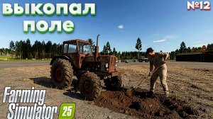 ФЕРМА БЕРЁЗОВАЯ РОЩА ( РАСШИРЯЮ ОГРОМНОЕ ПОЛЕ ) FARMING SIMULATOR 25