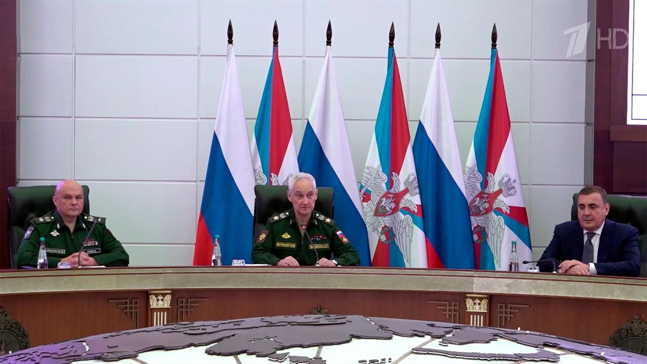 Глава Минобороны заслушал доклады по приоритетным направлениям деятельности. смотреть онлайн