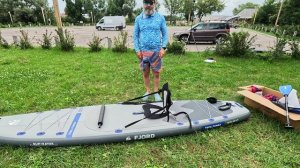 Распаковка и тесты SUP доски Fjord Trolltunga 12'6''x34