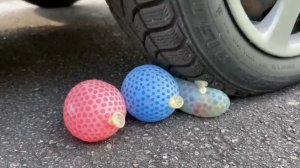 CAR vs BALLOON 🌈🛻 ai ASMR Relaxing video . Залипательное АСМР ИИ Видео для расслабления.
