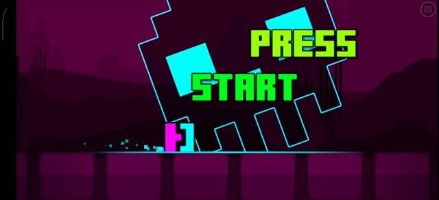 Уровень PRESS START в игре Geometry Dash смотреть онлайн