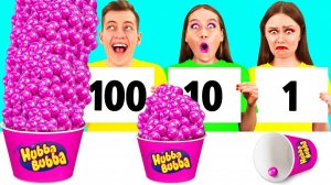 100 Слоев Еды Челлендж # Съедобная Битва