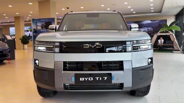 BYD Ti7 Plug-in Hybrid 2026 - Визуальный обзор автомобиля смотреть онлайн
