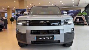 BYD Ti7 Plug-in Hybrid 2026 - Визуальный обзор автомобиля