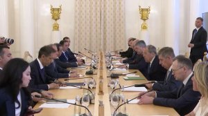 С.В.Лавров переговоры с Министром иностранных дел Азербайджана Д.А.Байрамовым, Москва, 17 июля 2026