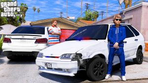ОПЕРСКАЯ ЕЗДА В GTA 5 - КУПИЛ ЧЕТЫРКУ БРОДЯГУ У ОДНОКЛАССНИКА! ВАЗ 2114 ПО НИЗУ РЫНКА! 🌊ВОТЕР