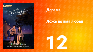 Ложь во имя любви 1 сезон 12 серия