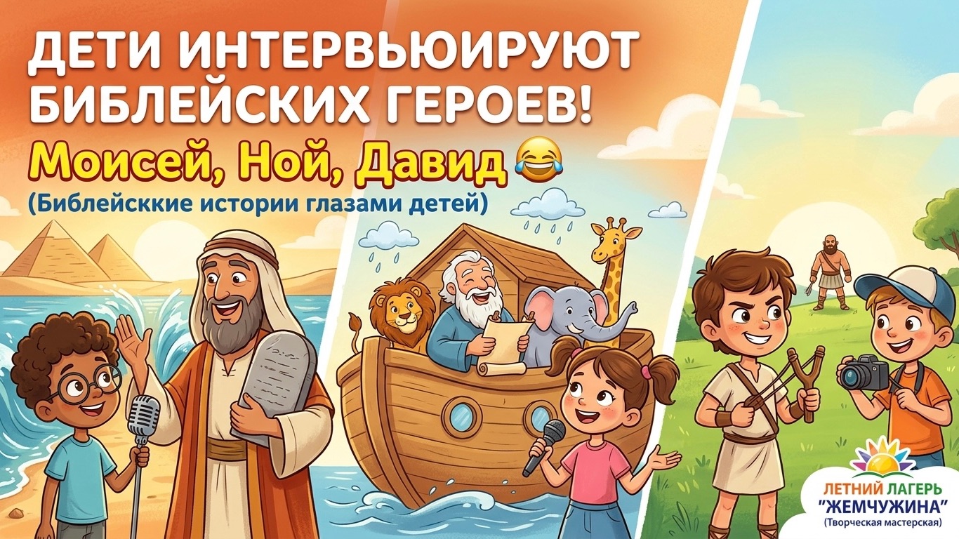 Ной Моисей Давид: неожиданное интервью от детей