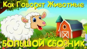 КАК ГОВОРЯТ ЖИВОТНЫЕ - СБОРНИК РАЗВИВАЮЩИХ МУЛЬТФИЛЬМОВ - МУЛЬТИКИ ПРО ЖИВОТНЫХ ДЛЯ МАЛЫШЕЙ