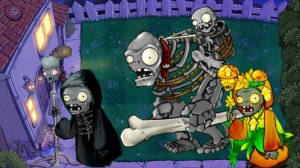 Растения против Зомби PvZ Hybrid Remake Plants vs Zombies ПвЗ битва прохождение топ Гаргантюар Dave