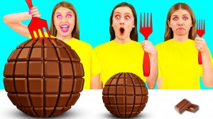 Большая, Средняя или Маленькая Тарелка Челлендж # Смешные Моменты