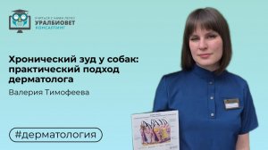 Хронический зуд у собак: практический подход дерматолога, лектор Валерия Тимофеева