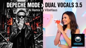 Depeche Mode Dual vocal - remix AI