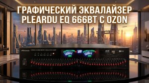 Китайский графический эквалайзер Pleardu 20-BAND GRAPHIC EQUALIZER EQ 666BT с Ozon