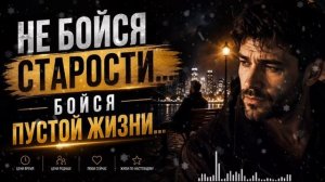 Не бойся старости... Бойся пустой жизни