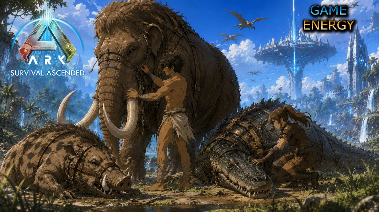 В поисках живки. ARK ascended. 3-ий день. Восьмой сезон. GENESIS #GAME ENERGY смотреть онлайн